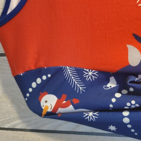 Little girls Holiday winter dress - Picture 2 of 6